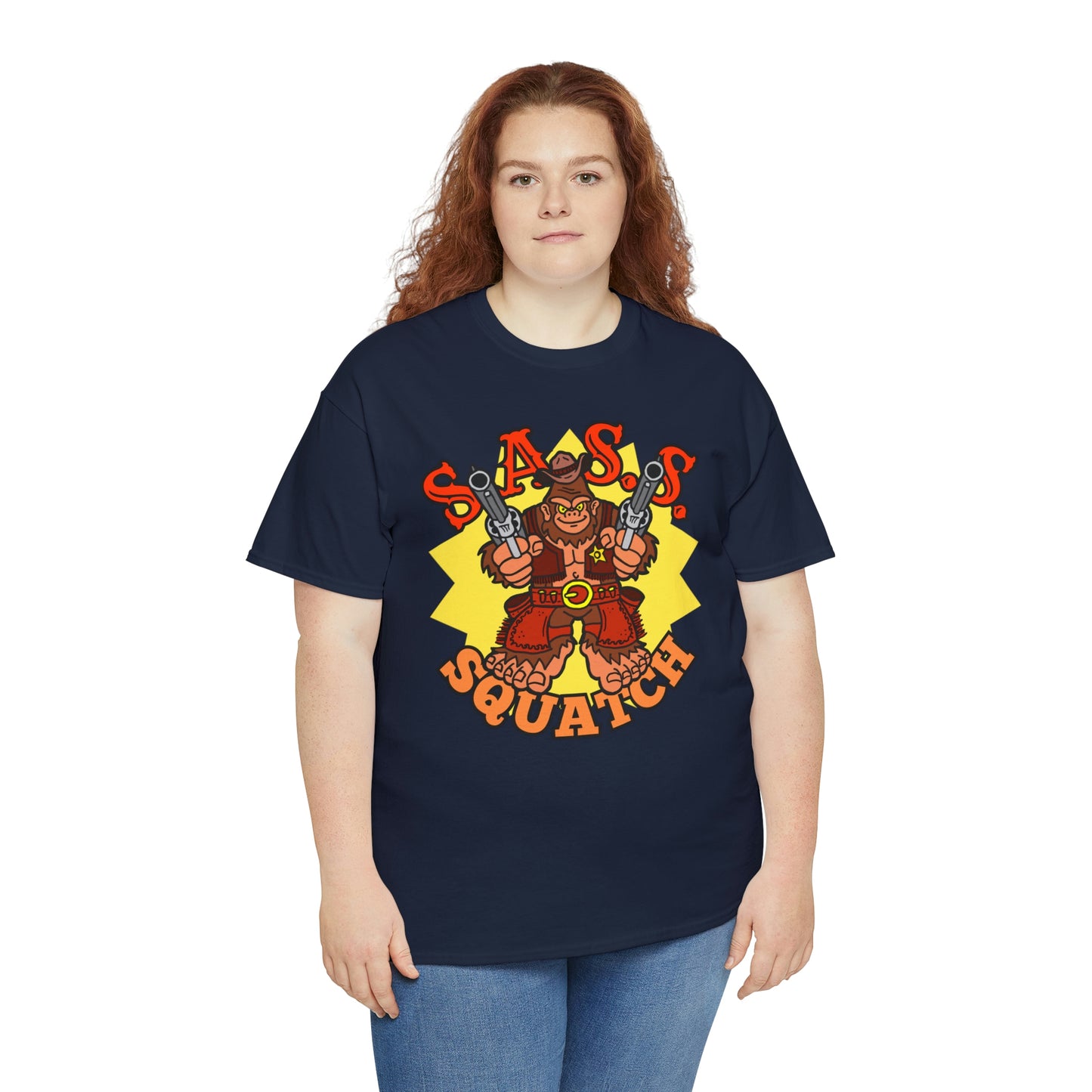 SASS-Squatch Unisex Heavy Cotton Tee