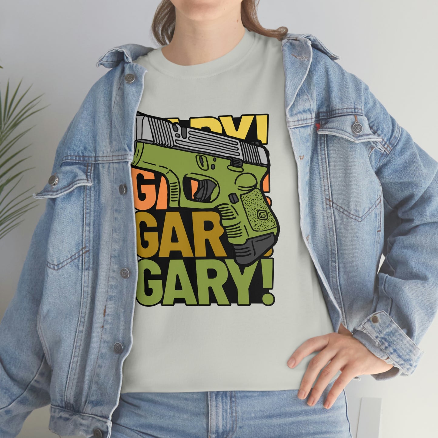 Gary the Glock Unisex Heavy Cotton Tee