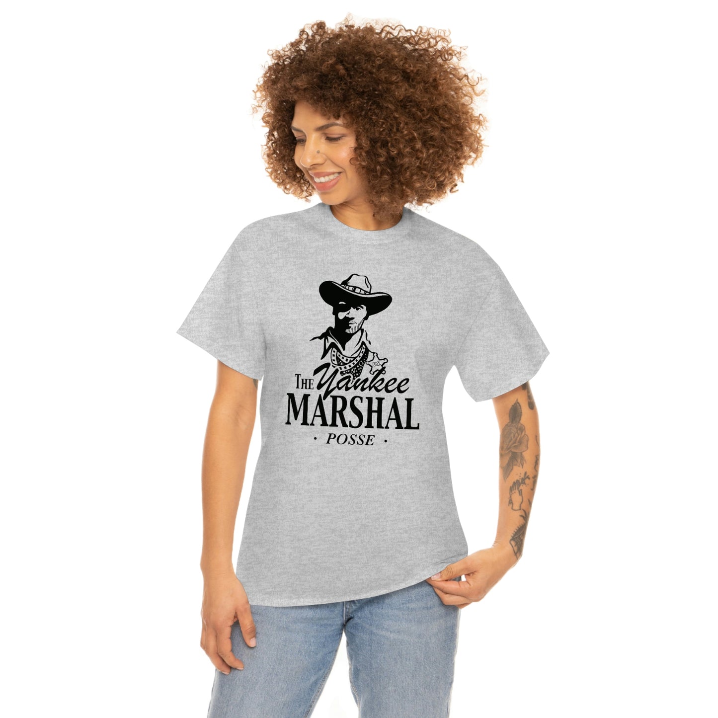 The Yankee Marshal Posse Unisex Heavy Cotton Tee
