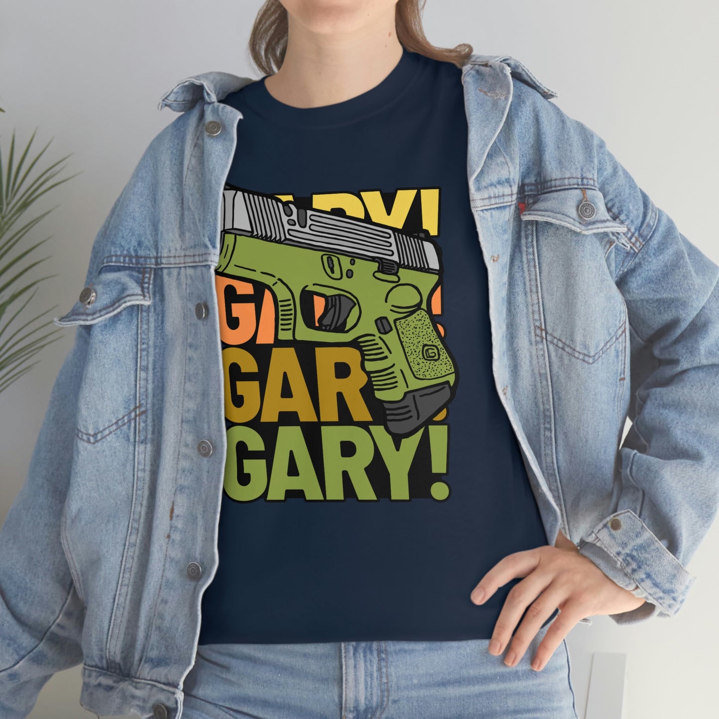 Gary the Glock Unisex Heavy Cotton Tee