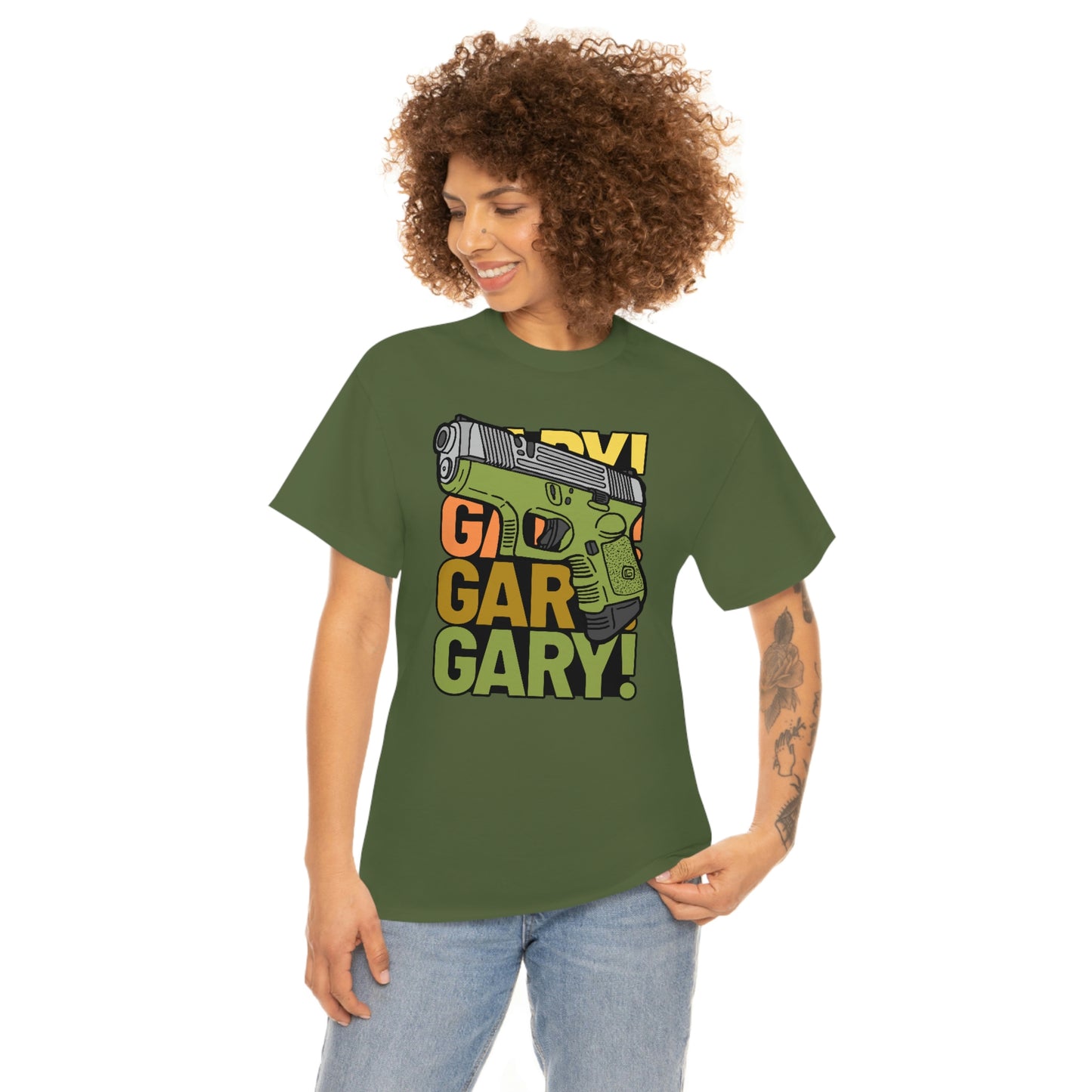 Gary the Glock Unisex Heavy Cotton Tee