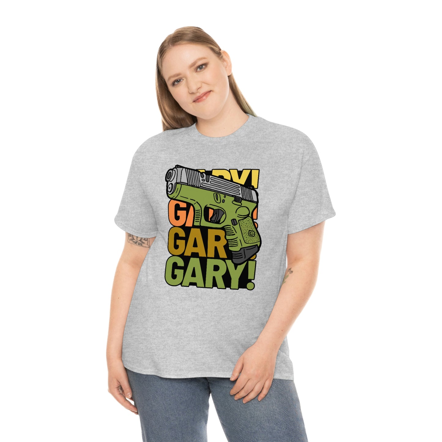 Gary the Glock Unisex Heavy Cotton Tee
