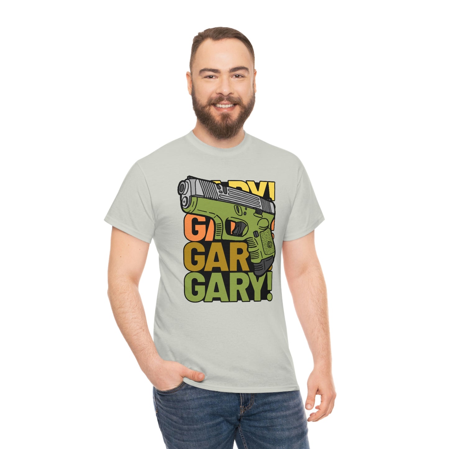Gary the Glock Unisex Heavy Cotton Tee