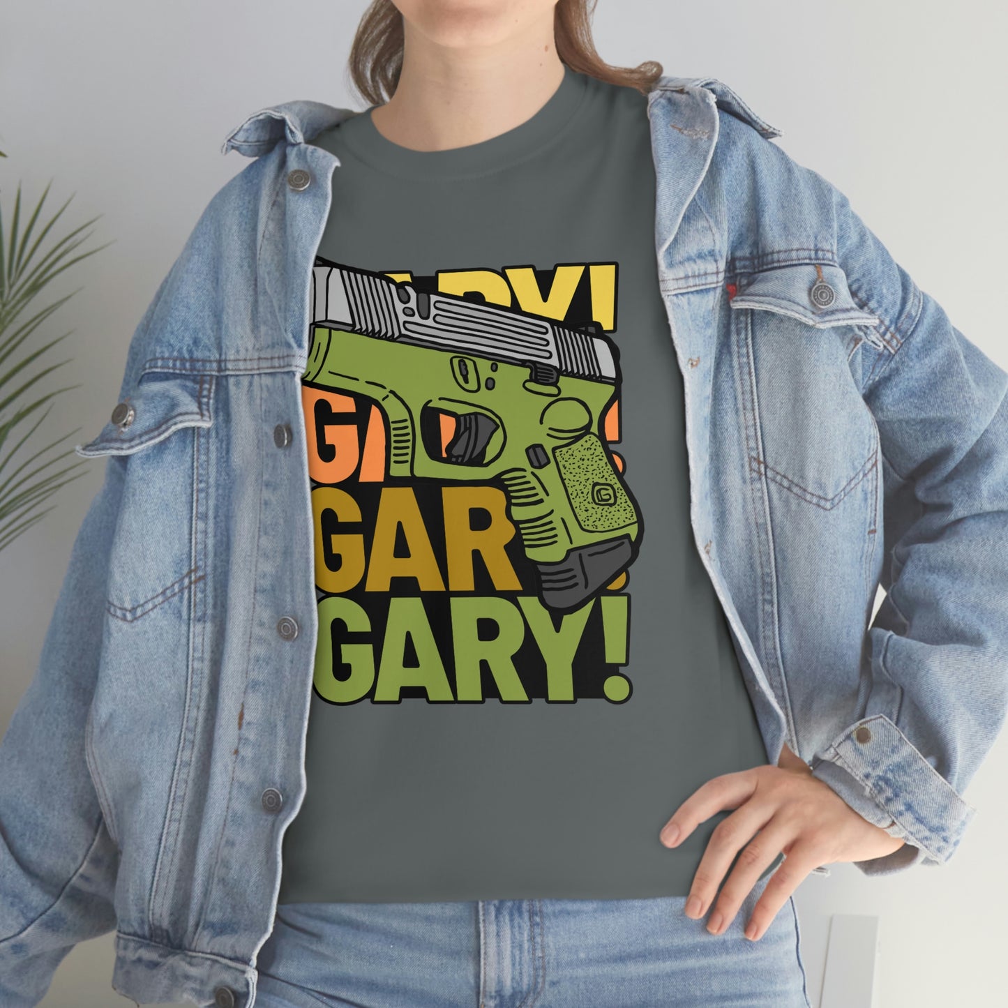 Gary the Glock Unisex Heavy Cotton Tee