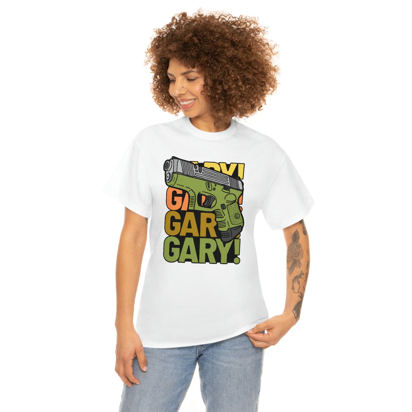 Gary the Glock Unisex Heavy Cotton Tee