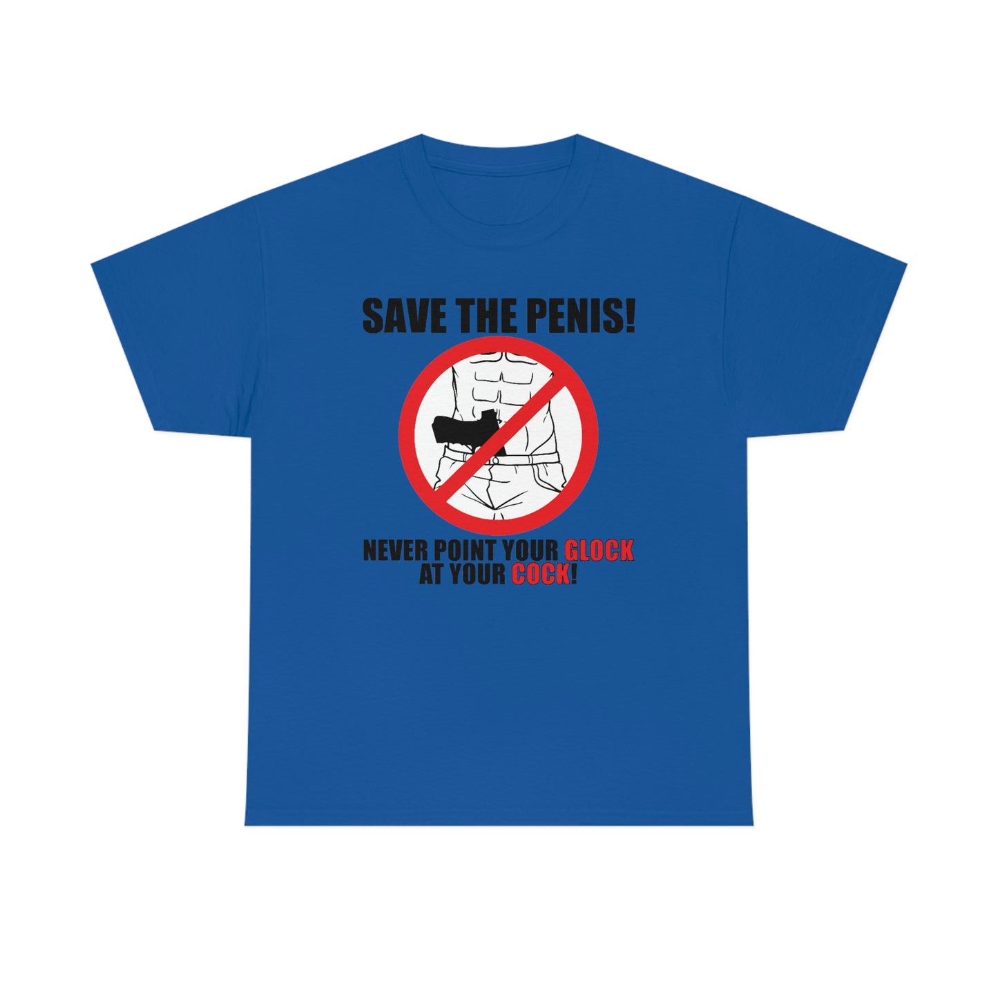 Save the Penis! Unisex Heavy Cotton Tee