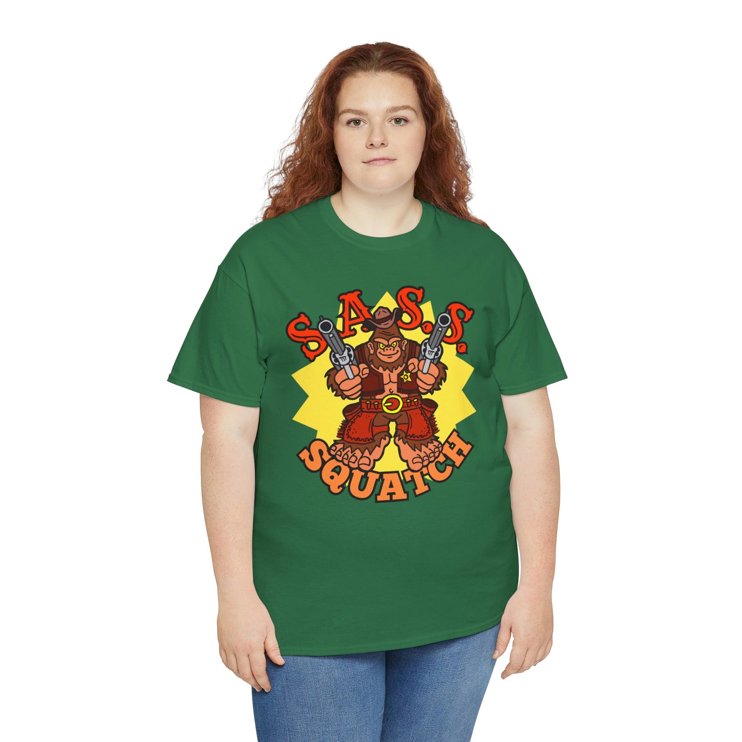 SASS-Squatch Unisex Heavy Cotton Tee