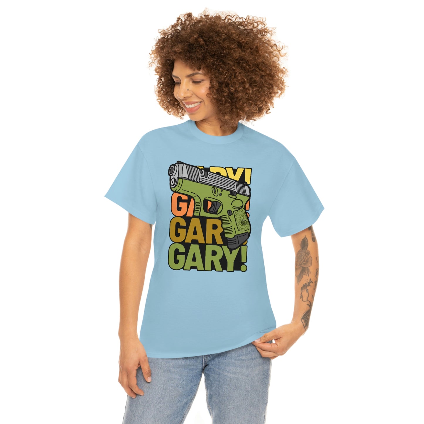 Gary the Glock Unisex Heavy Cotton Tee