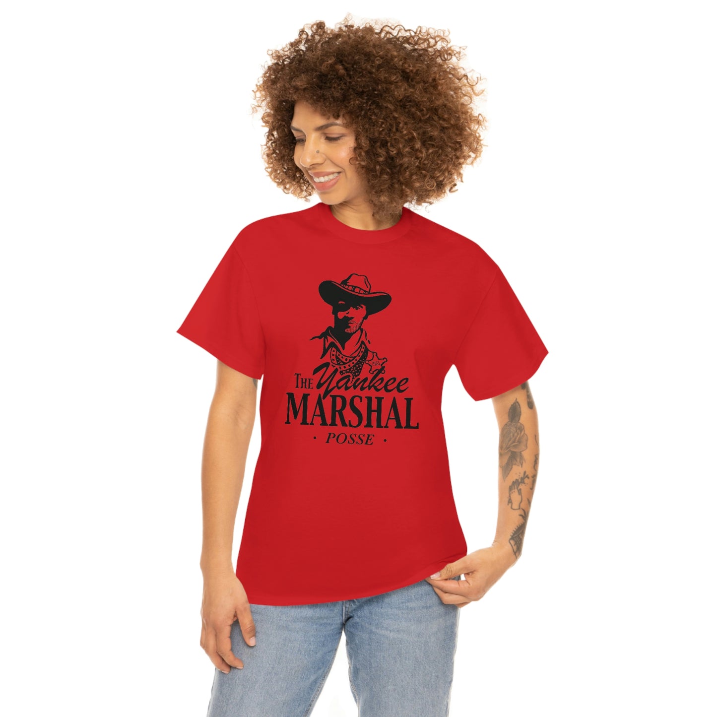 The Yankee Marshal Posse Unisex Heavy Cotton Tee