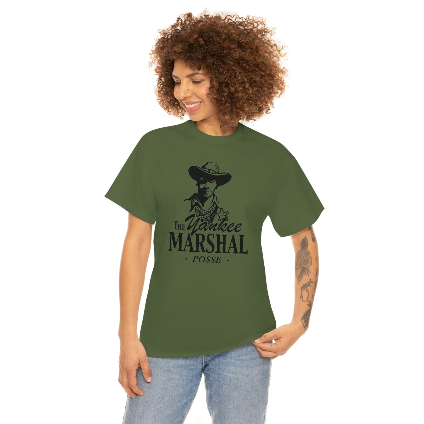 The Yankee Marshal Posse Unisex Heavy Cotton Tee