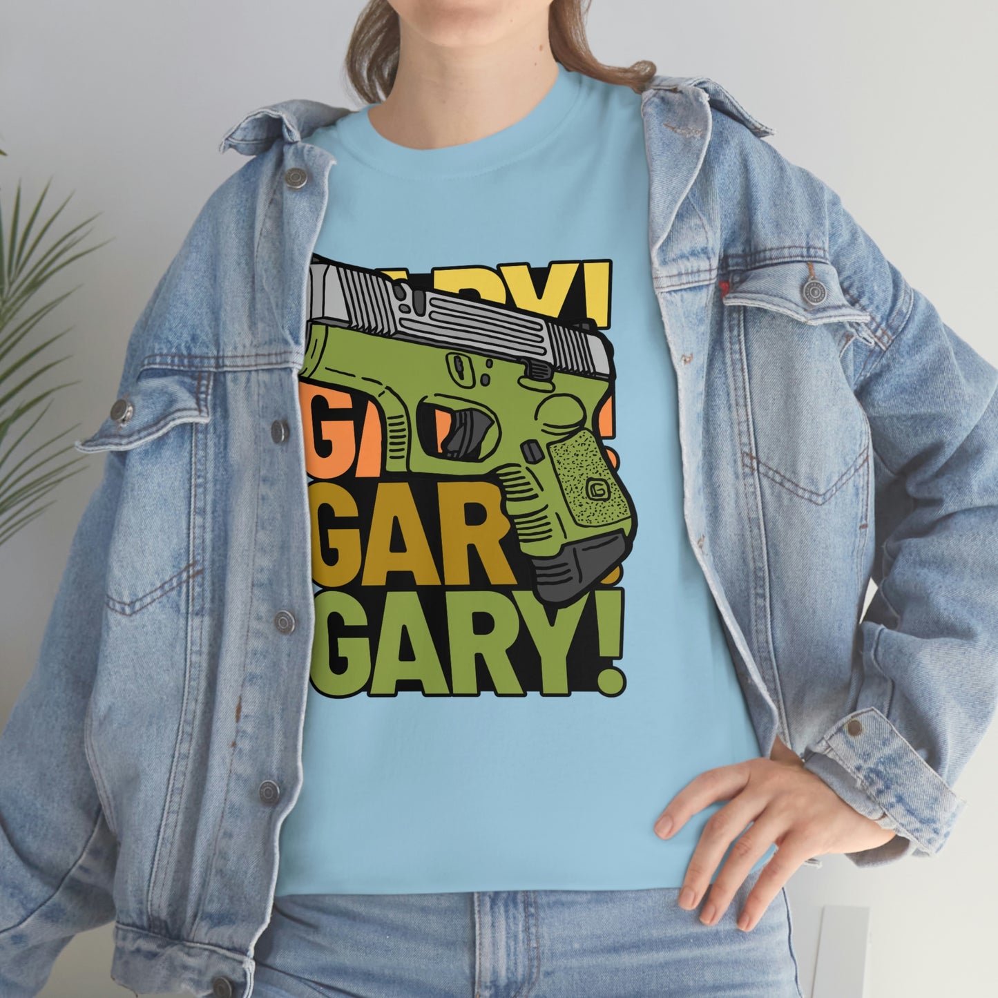 Gary the Glock Unisex Heavy Cotton Tee