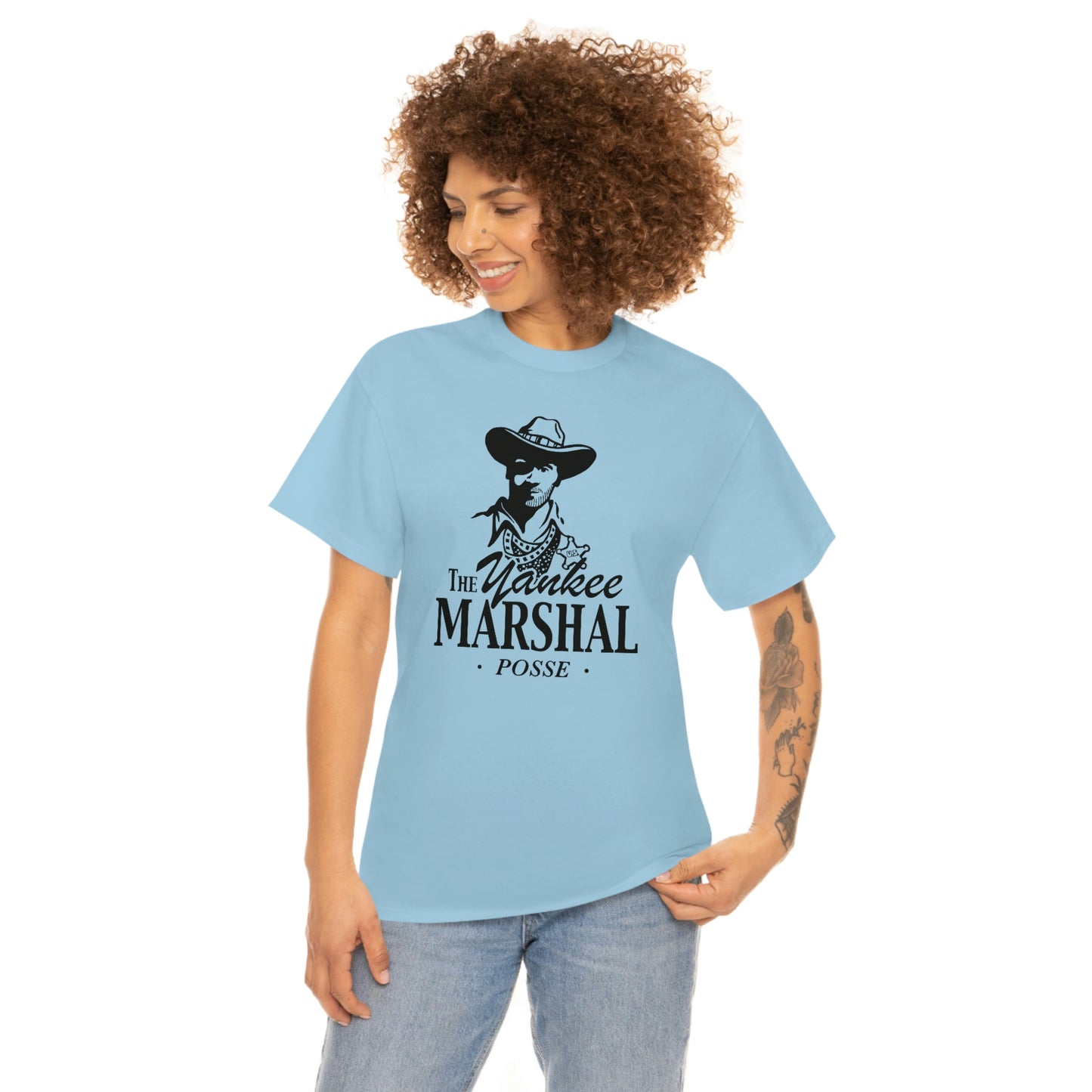 The Yankee Marshal Posse Unisex Heavy Cotton Tee