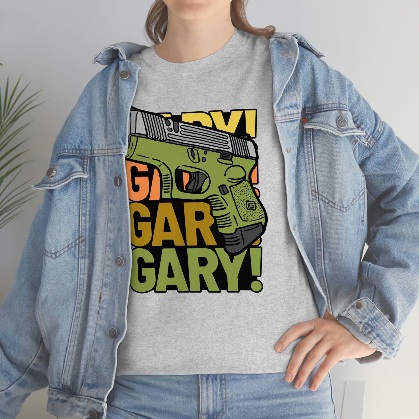 Gary the Glock Unisex Heavy Cotton Tee