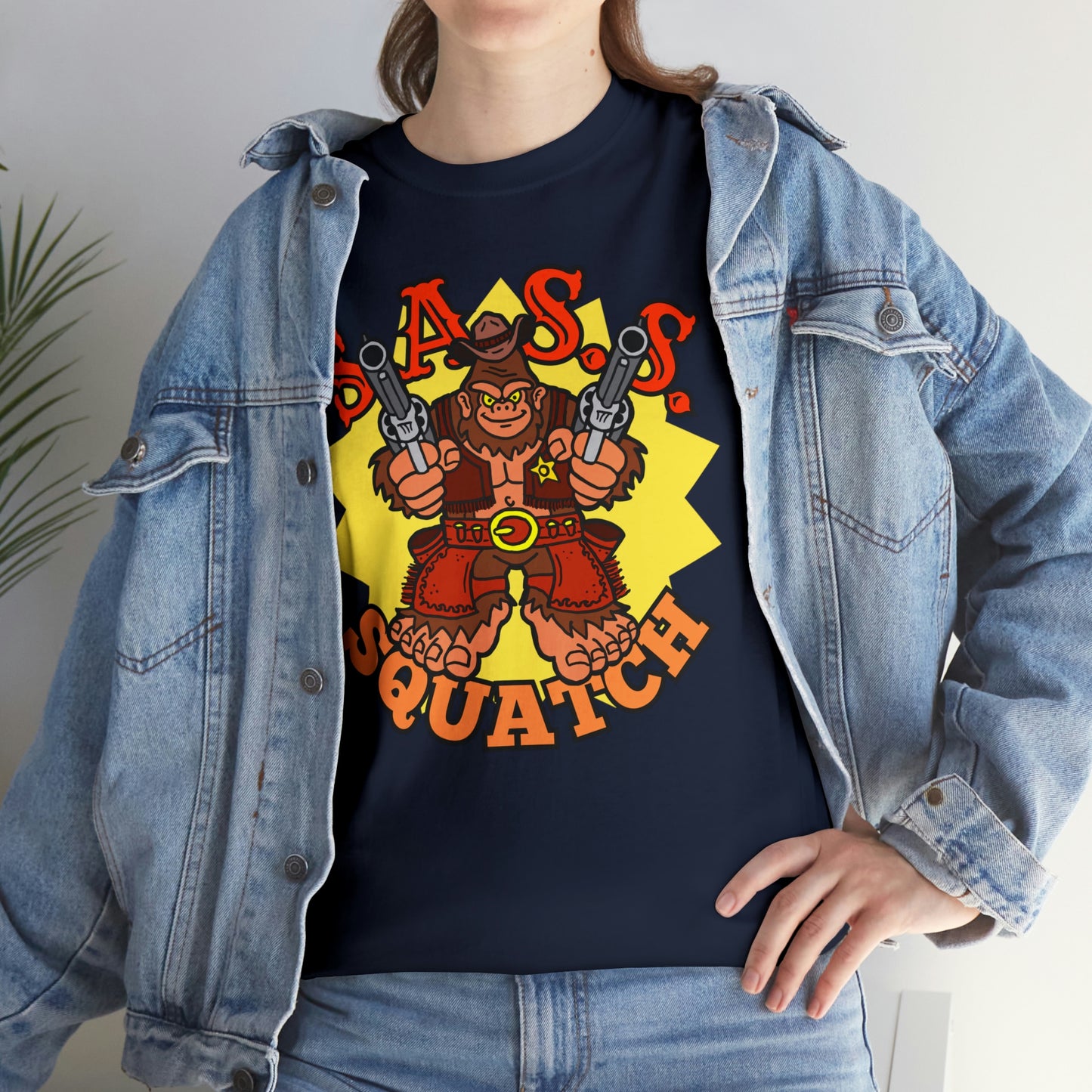SASS-Squatch Unisex Heavy Cotton Tee
