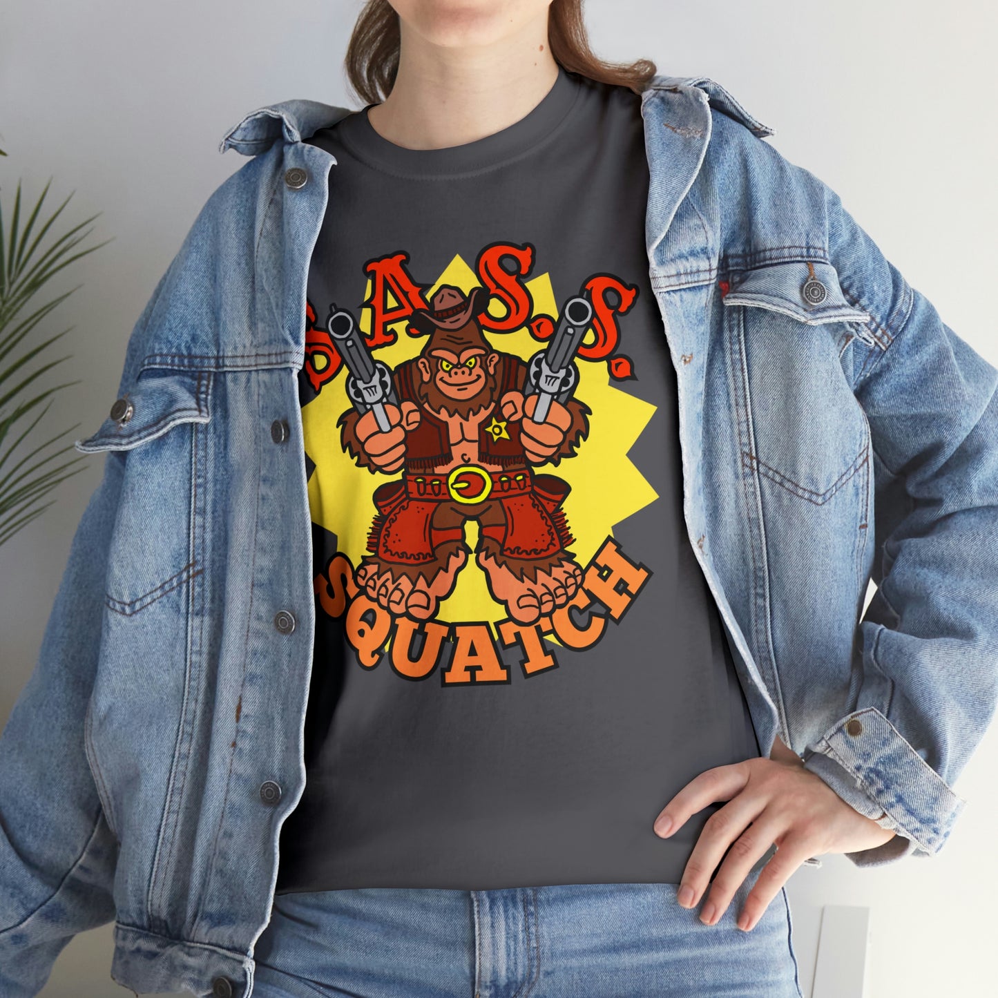 SASS-Squatch Unisex Heavy Cotton Tee