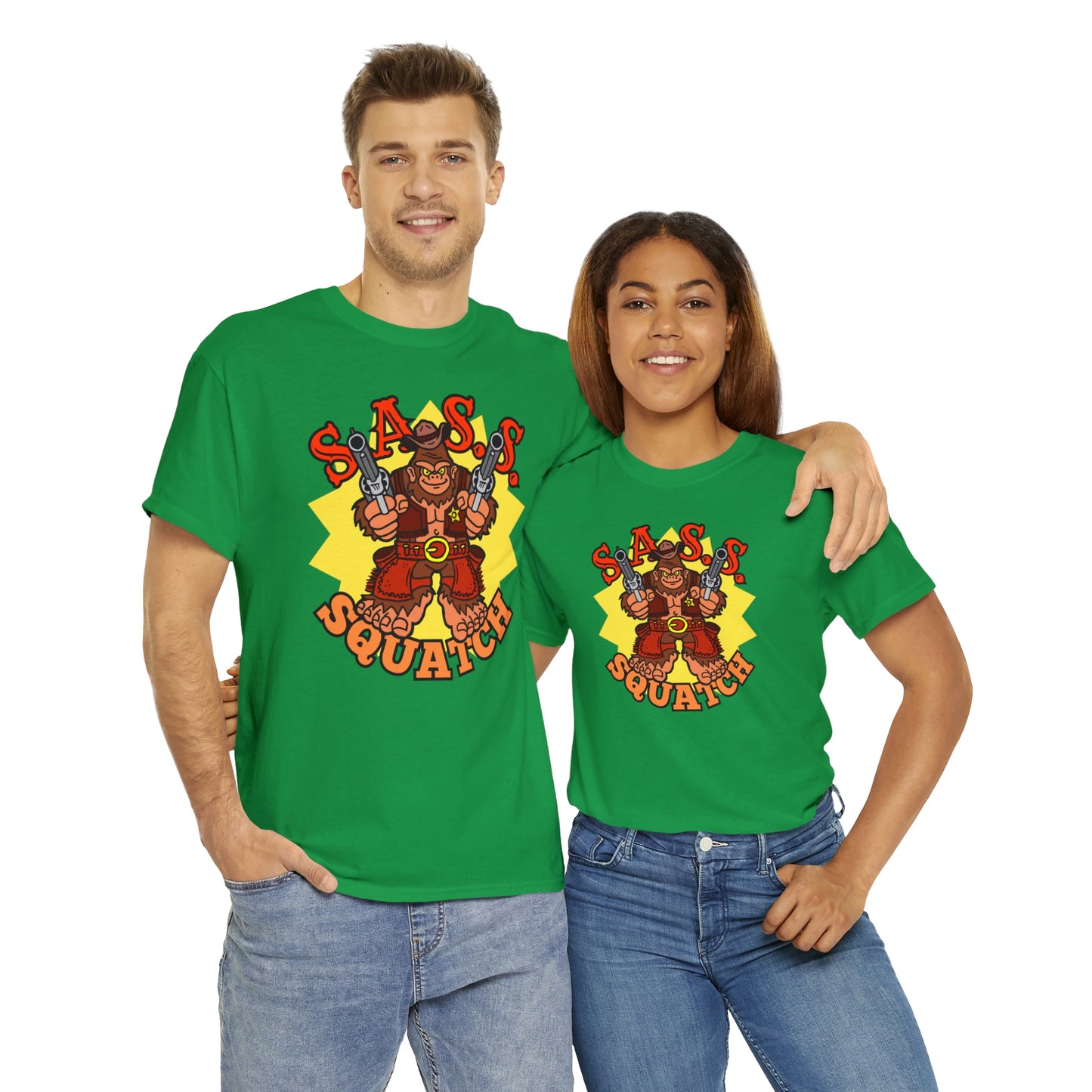 SASS-Squatch Unisex Heavy Cotton Tee
