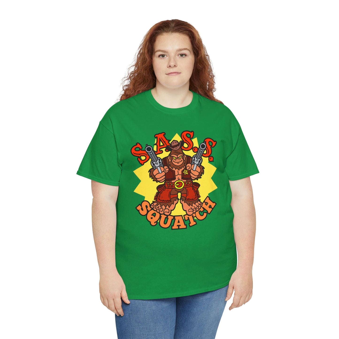 SASS-Squatch Unisex Heavy Cotton Tee
