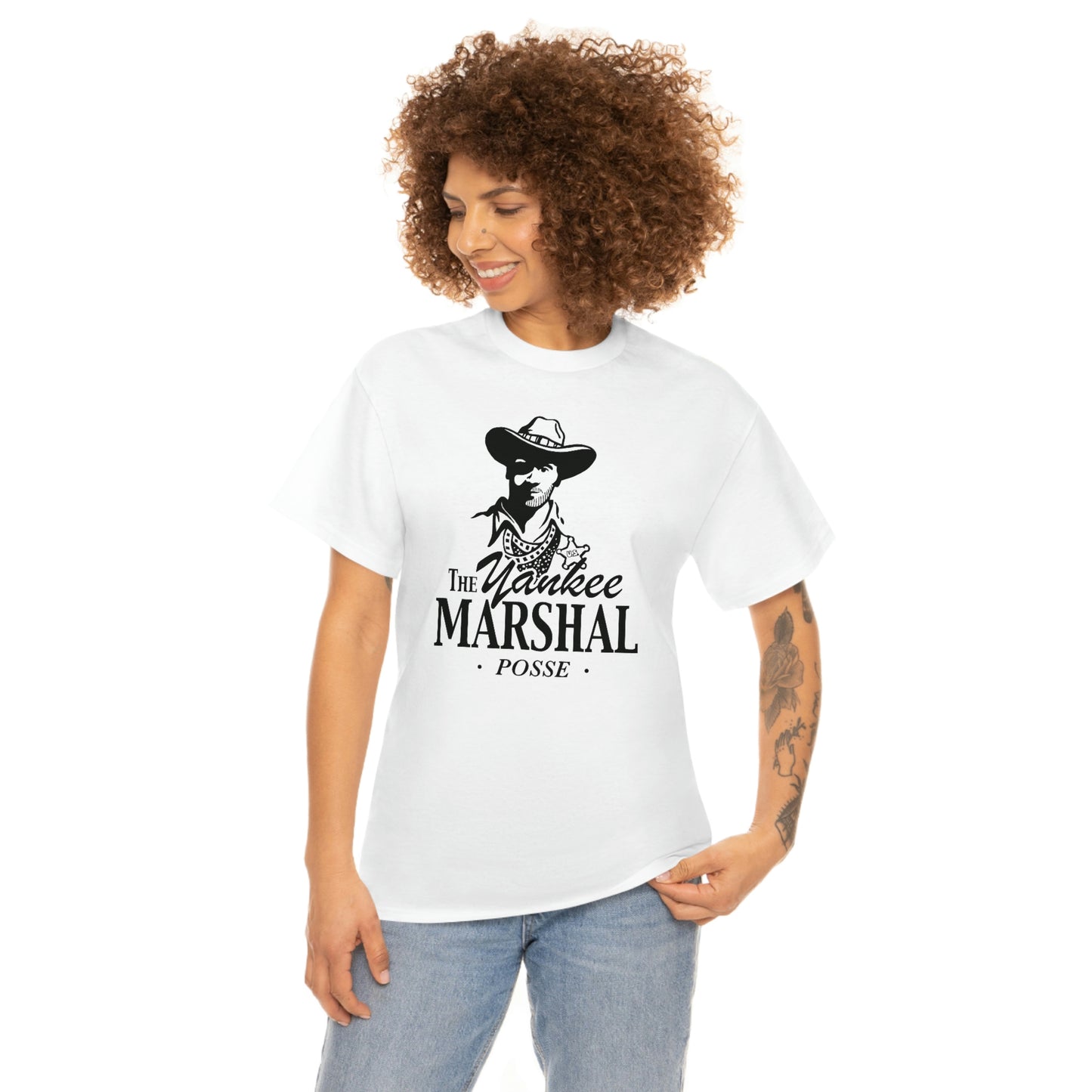 The Yankee Marshal Posse Unisex Heavy Cotton Tee