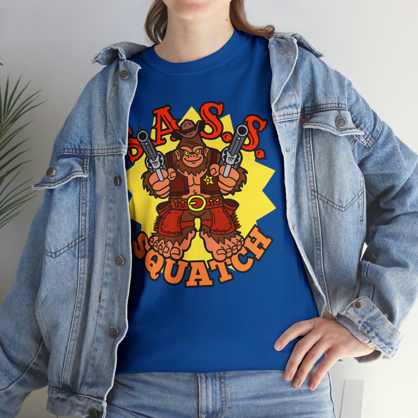 SASS-Squatch Unisex Heavy Cotton Tee