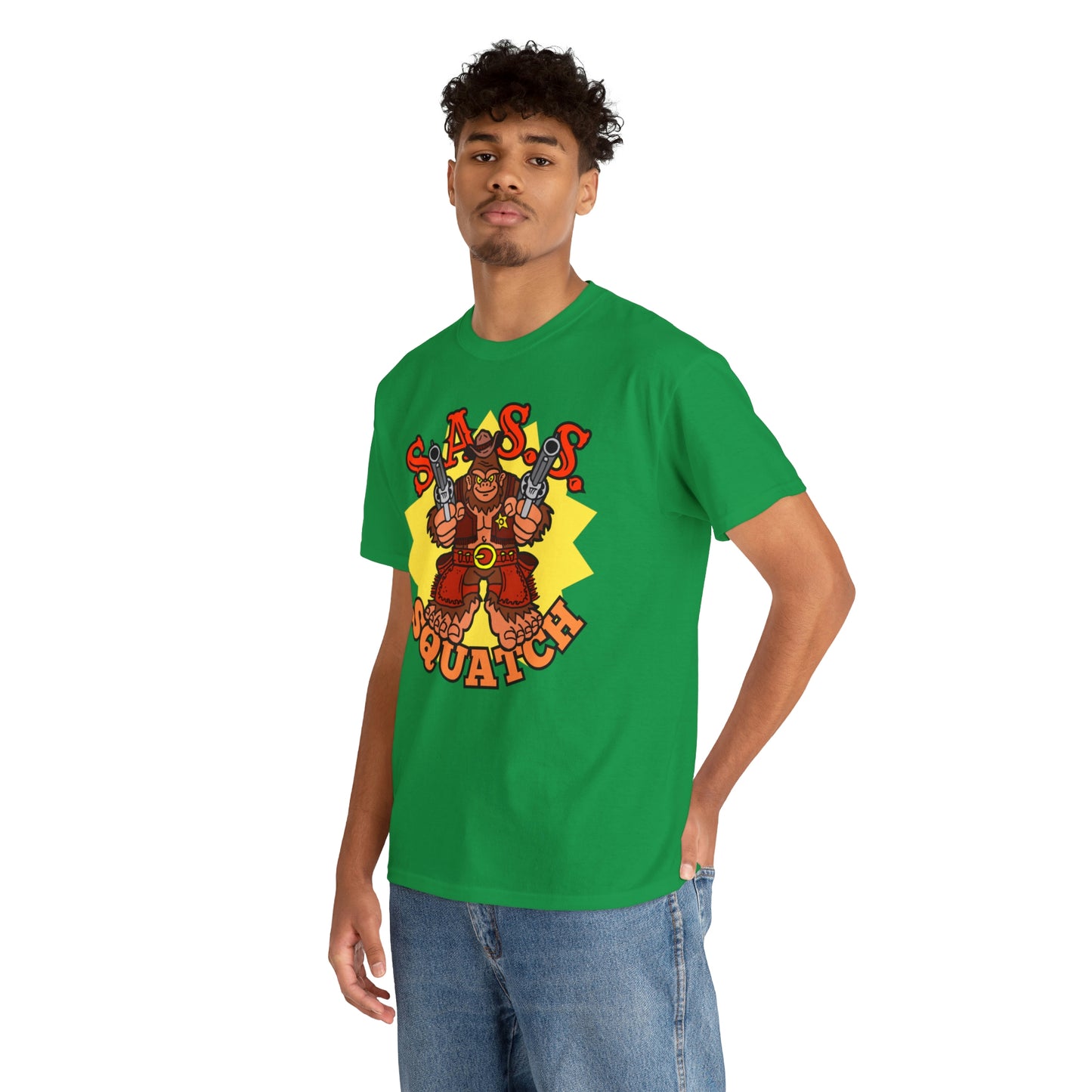 SASS-Squatch Unisex Heavy Cotton Tee