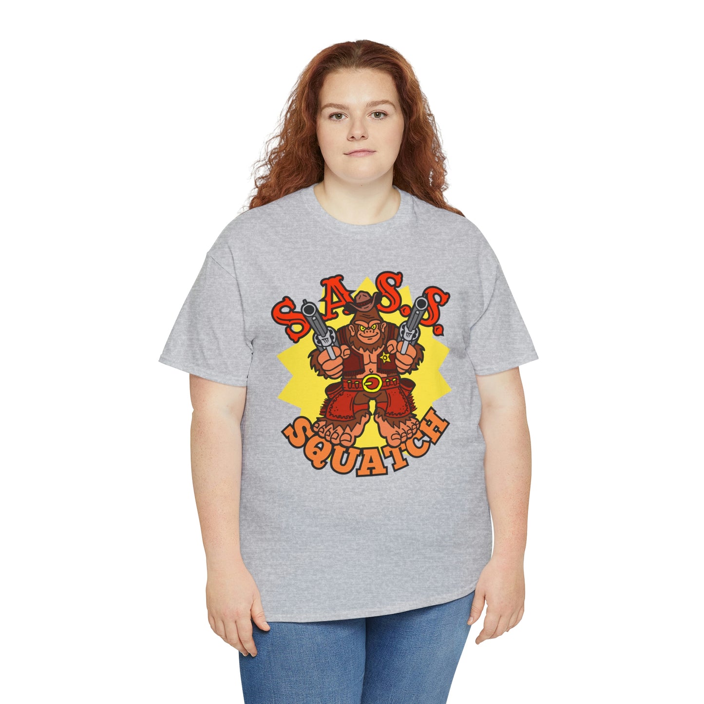SASS-Squatch Unisex Heavy Cotton Tee