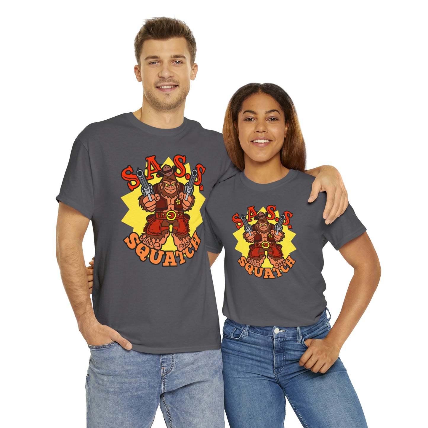 SASS-Squatch Unisex Heavy Cotton Tee