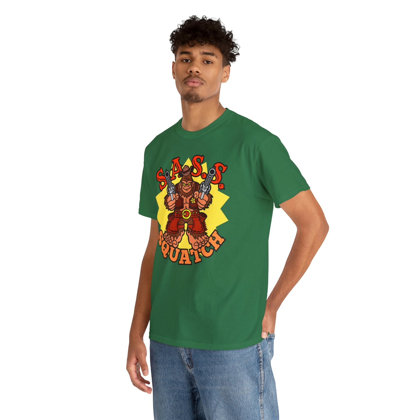 SASS-Squatch Unisex Heavy Cotton Tee