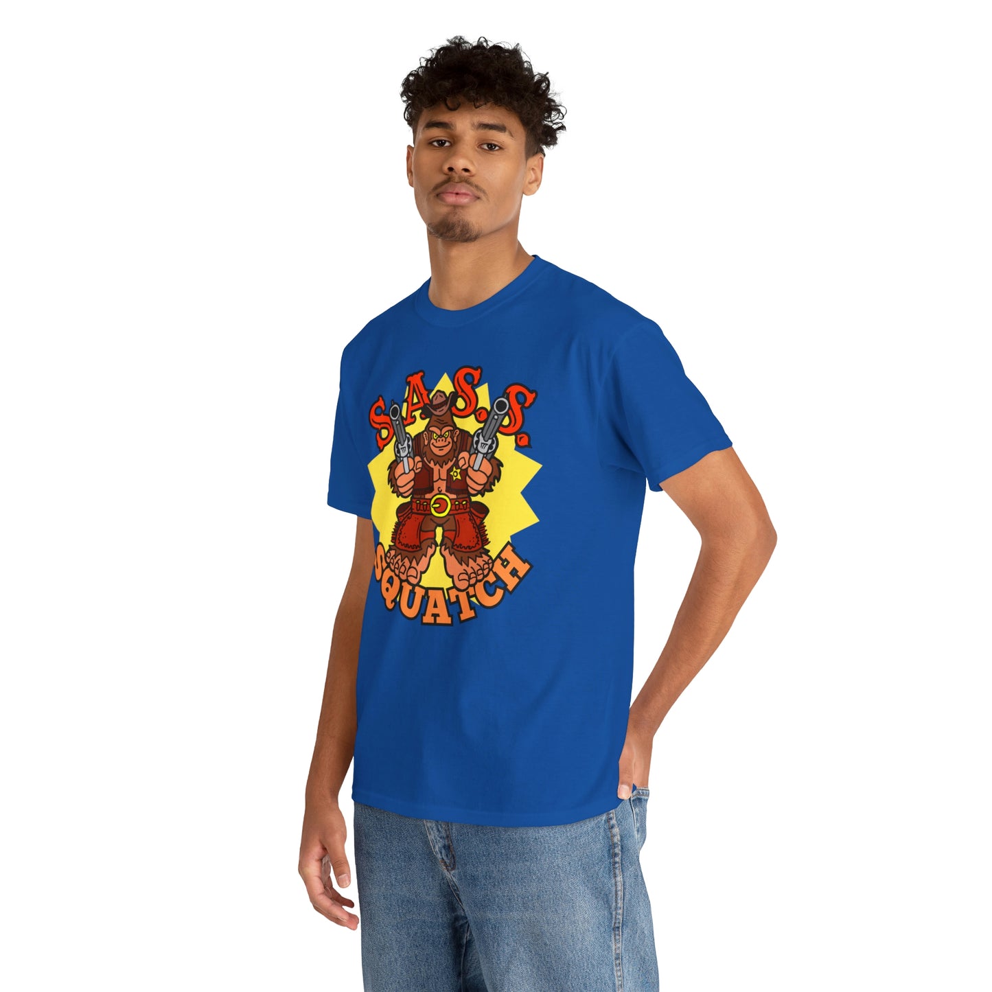 SASS-Squatch Unisex Heavy Cotton Tee