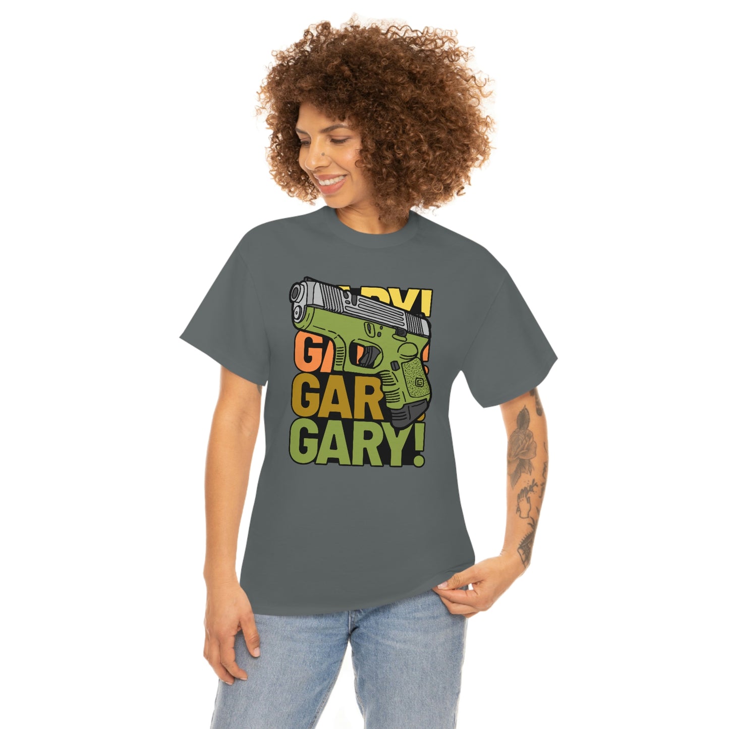Gary the Glock Unisex Heavy Cotton Tee