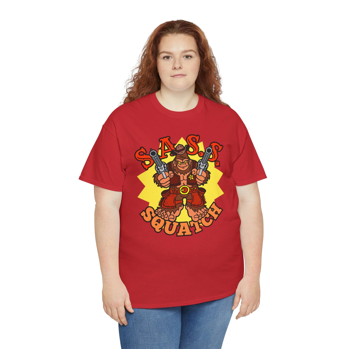 SASS-Squatch Unisex Heavy Cotton Tee