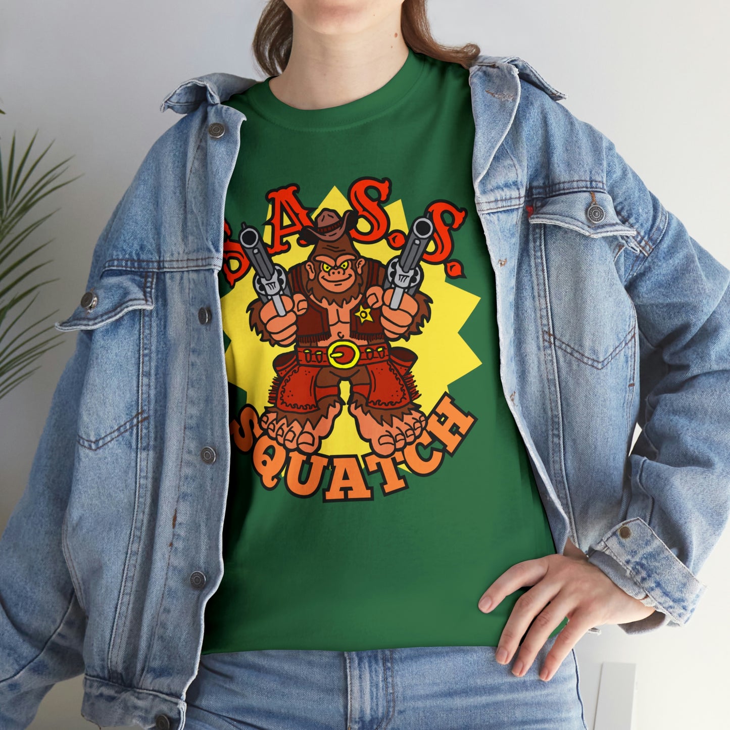 SASS-Squatch Unisex Heavy Cotton Tee