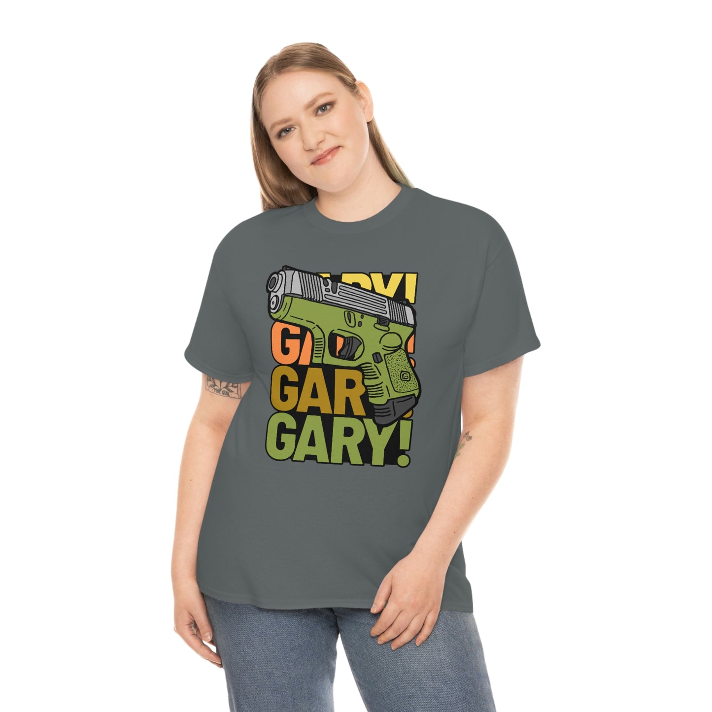 Gary the Glock Unisex Heavy Cotton Tee
