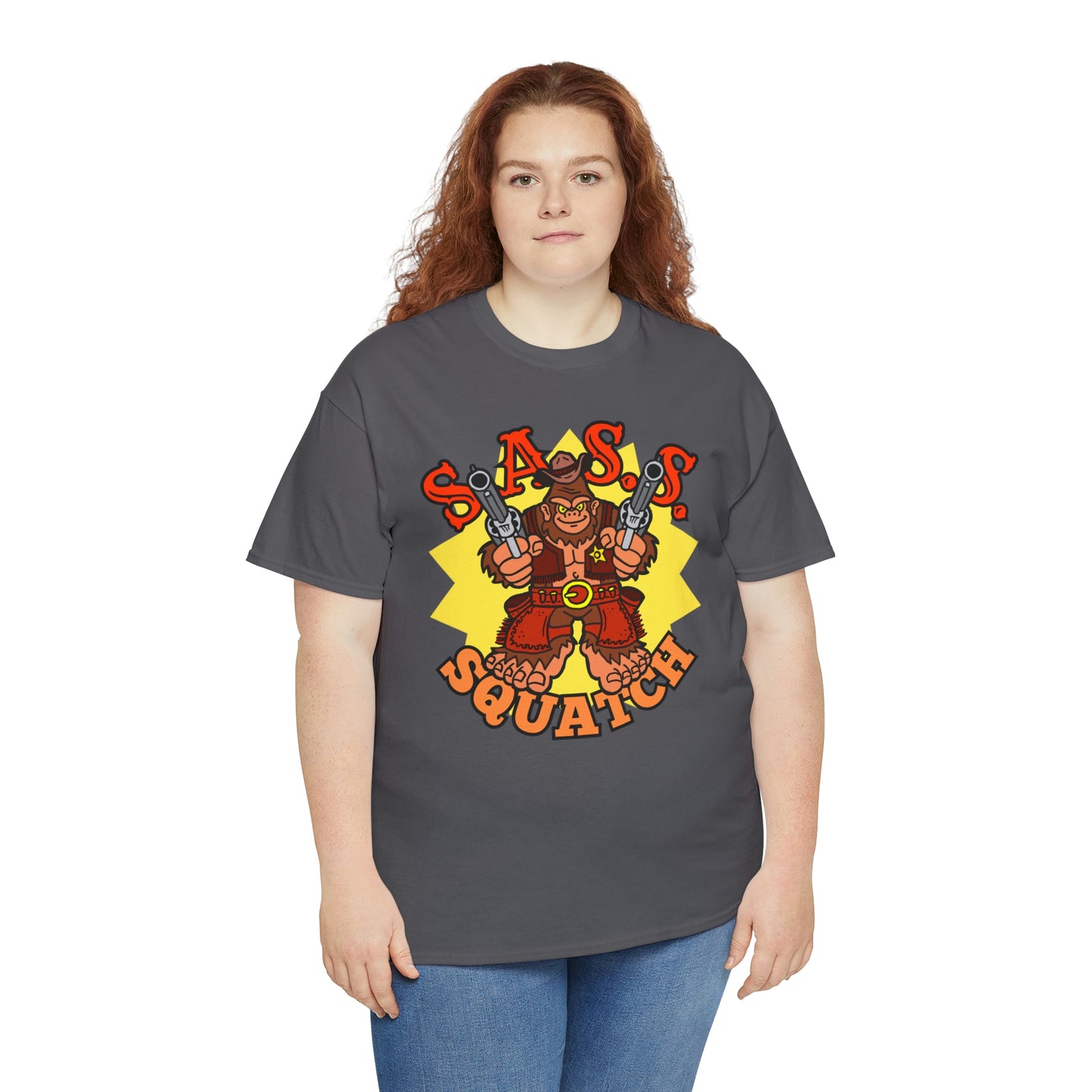 SASS-Squatch Unisex Heavy Cotton Tee