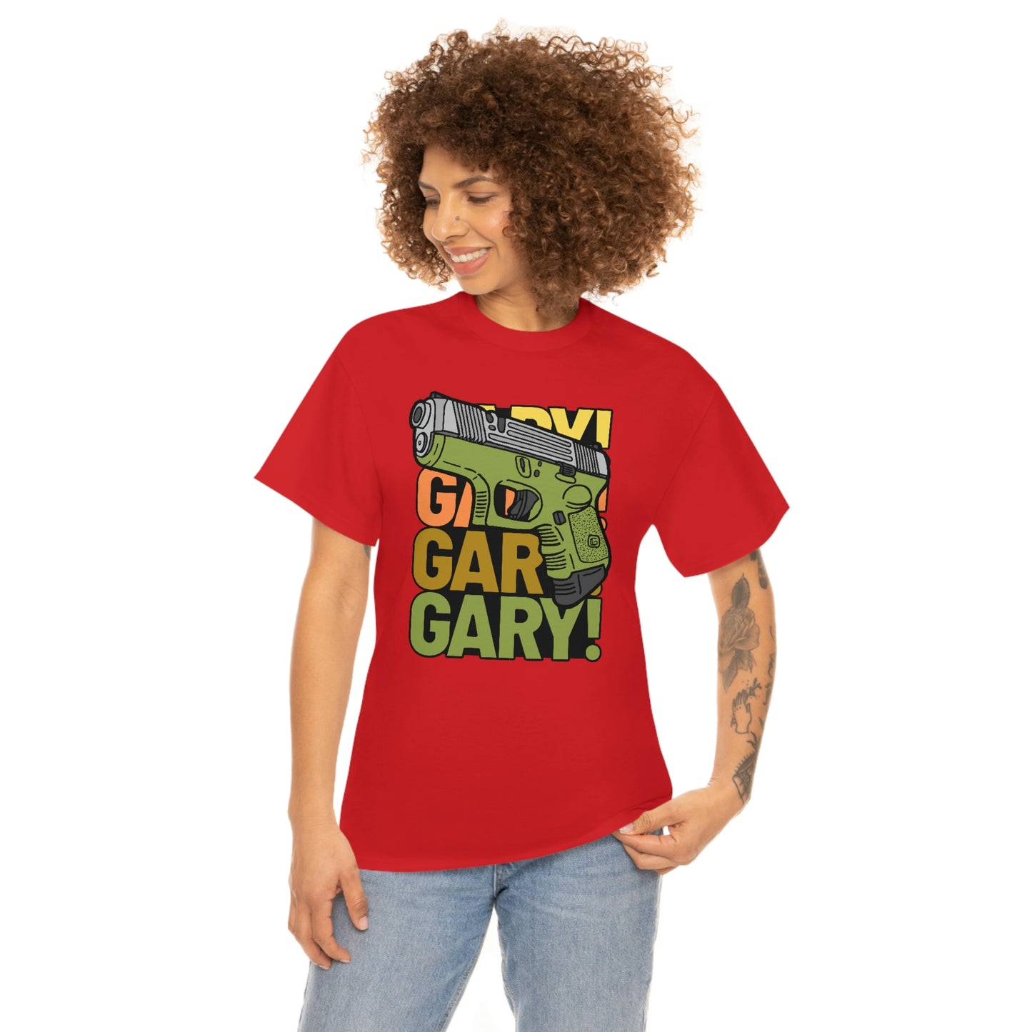 Gary the Glock Unisex Heavy Cotton Tee