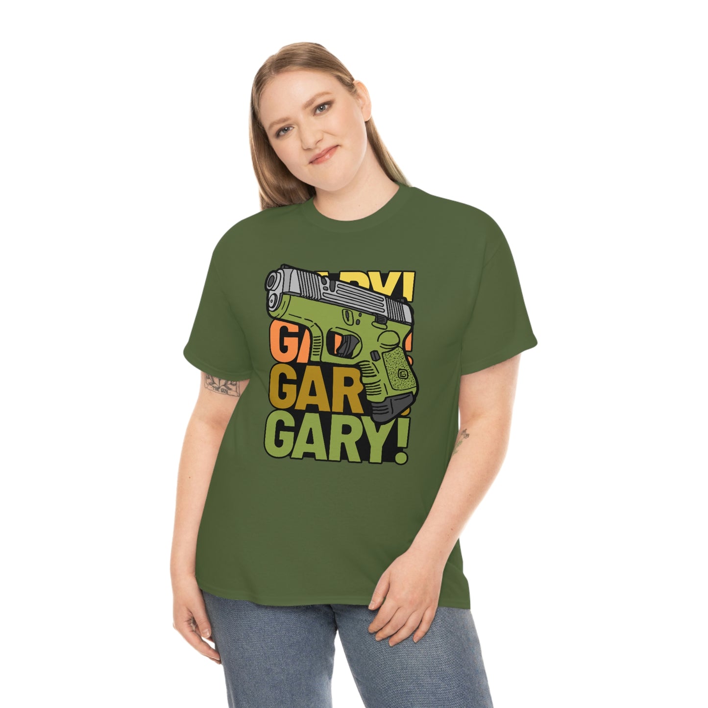 Gary the Glock Unisex Heavy Cotton Tee