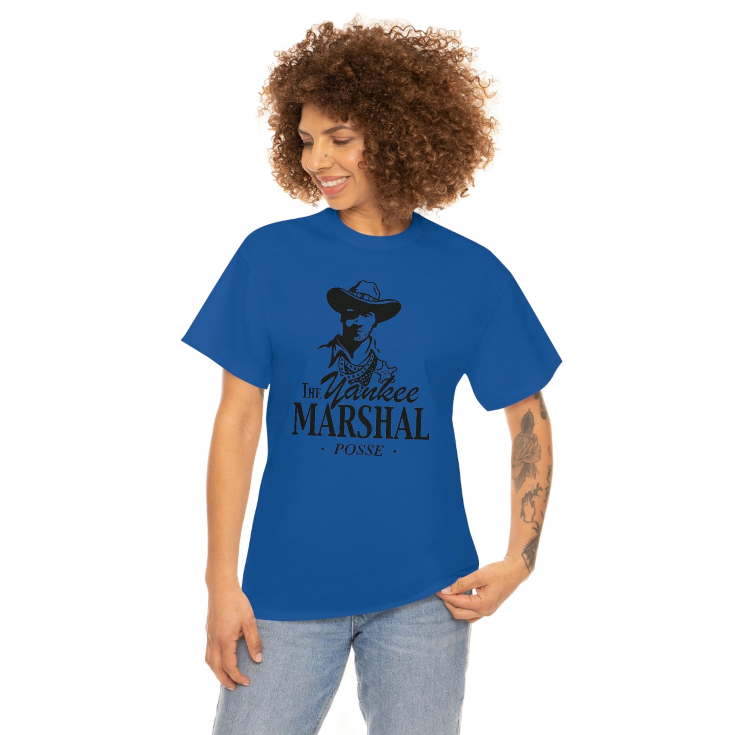 The Yankee Marshal Posse Unisex Heavy Cotton Tee