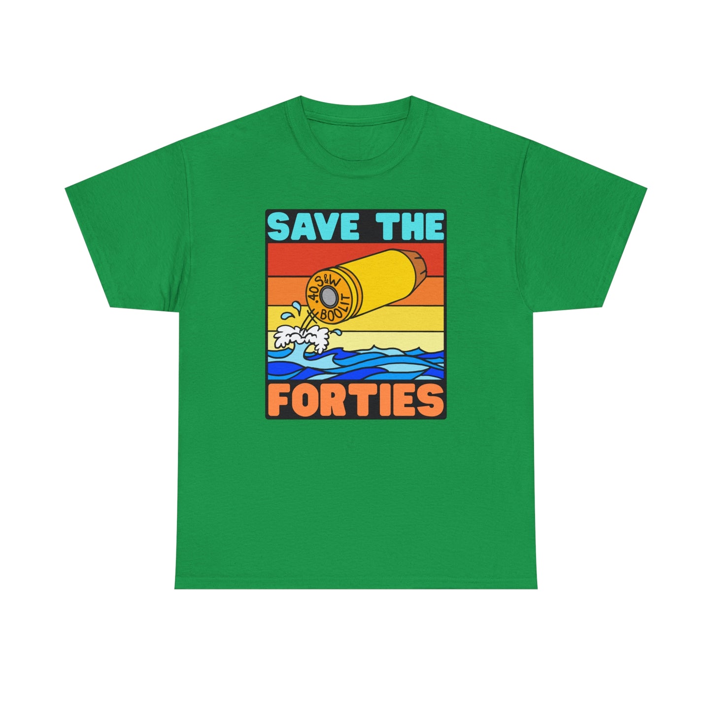 Save the Forties! Unisex Heavy Cotton Tee