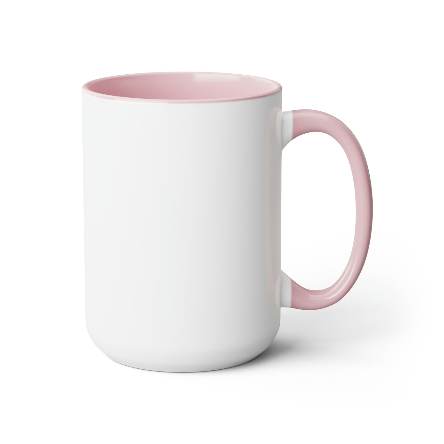 GUNS & KITTIES LOVE Two-Tone Coffee Mugs, 15oz