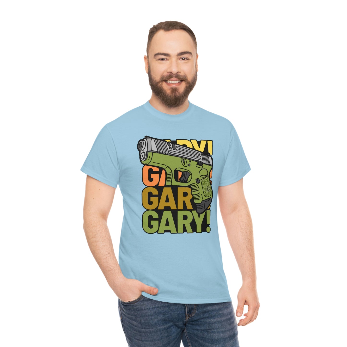 Gary the Glock Unisex Heavy Cotton Tee