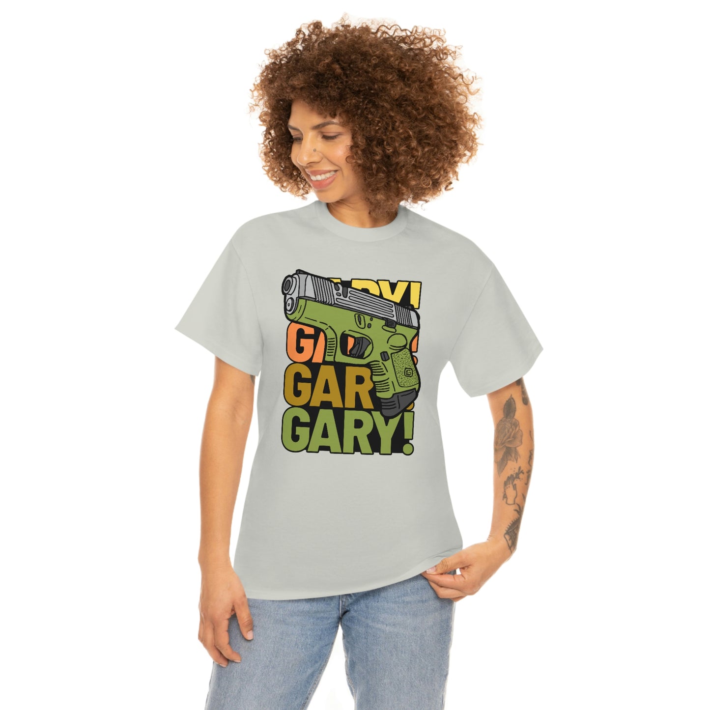 Gary the Glock Unisex Heavy Cotton Tee