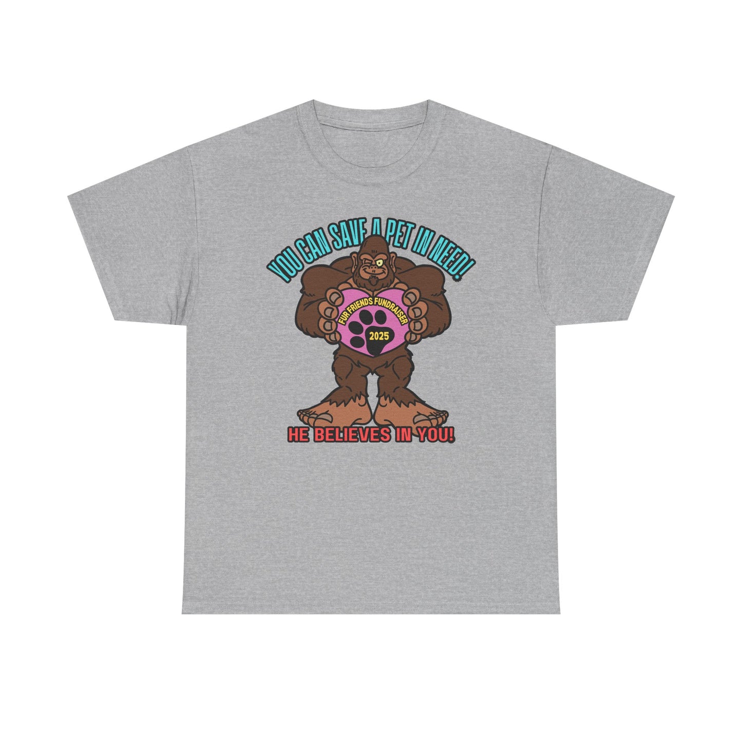 (FFF) He Believes in You! Unisex Heavy Cotton Tee