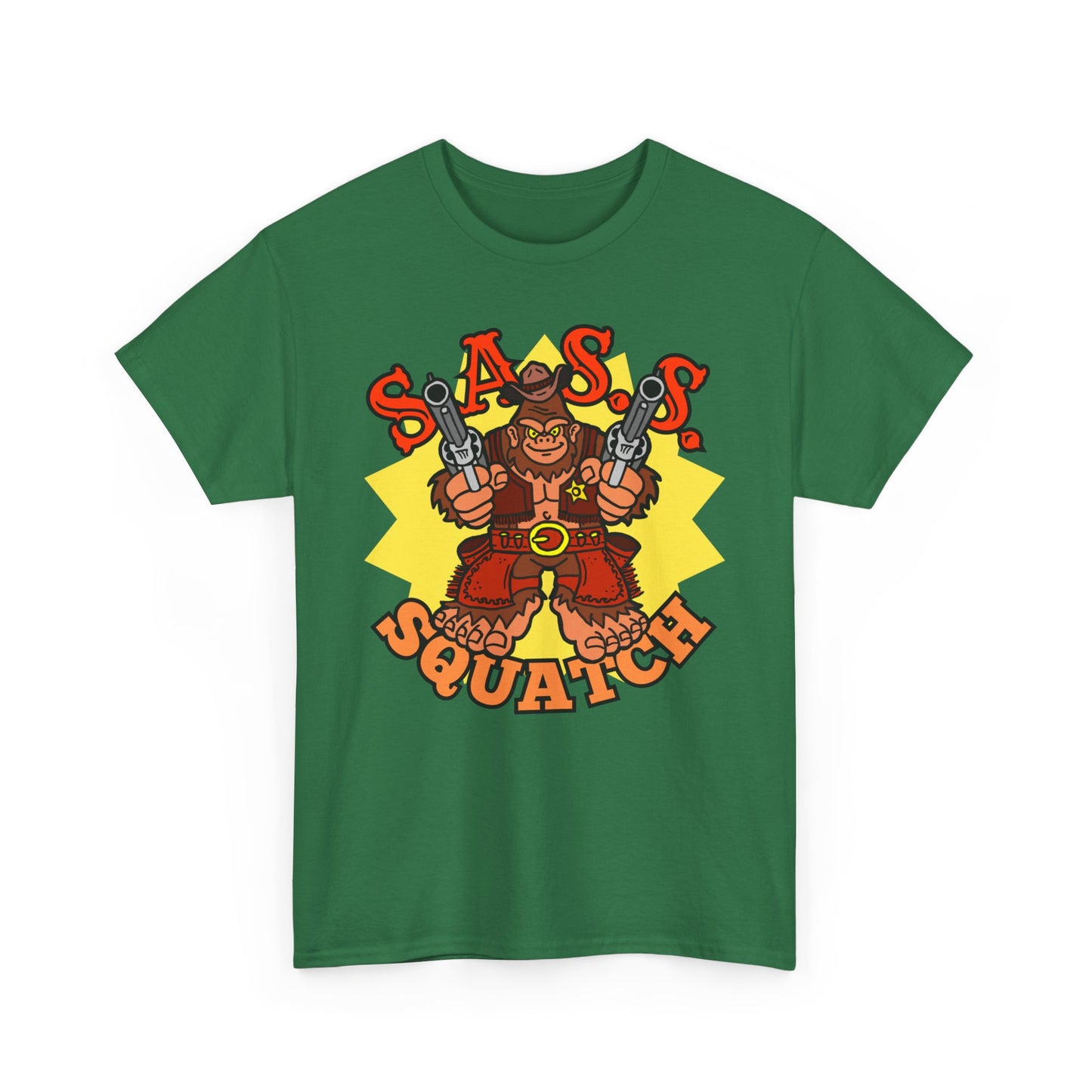 SASS-Squatch Unisex Heavy Cotton Tee