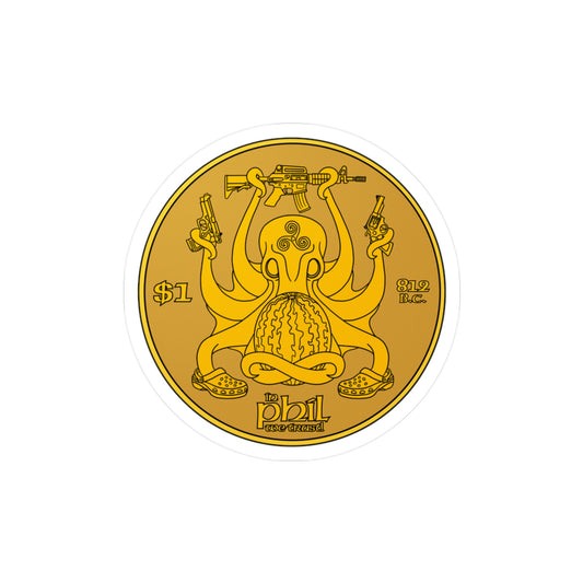 In Phil We Trust! Kiss-Cut Vinyl Decals