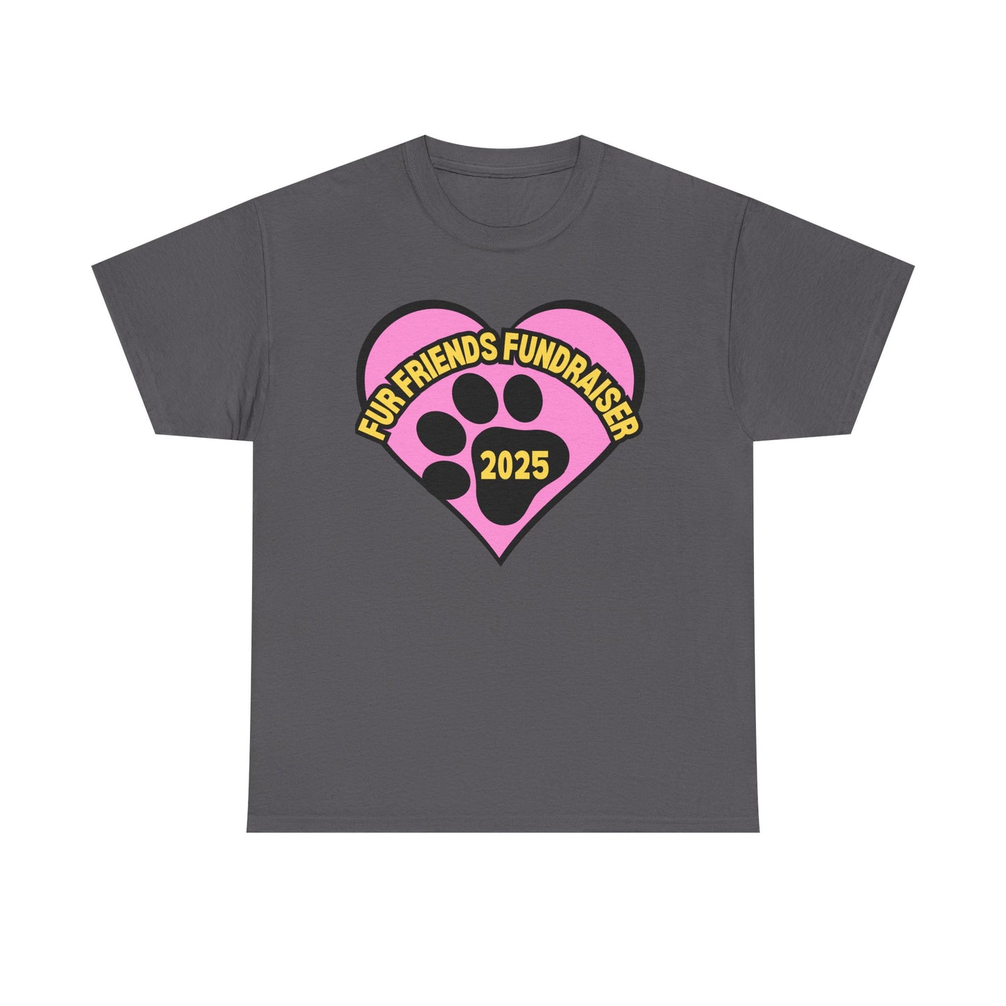 (FFF) Fur Friends Fundraiser '25 Unisex Heavy Cotton Tee