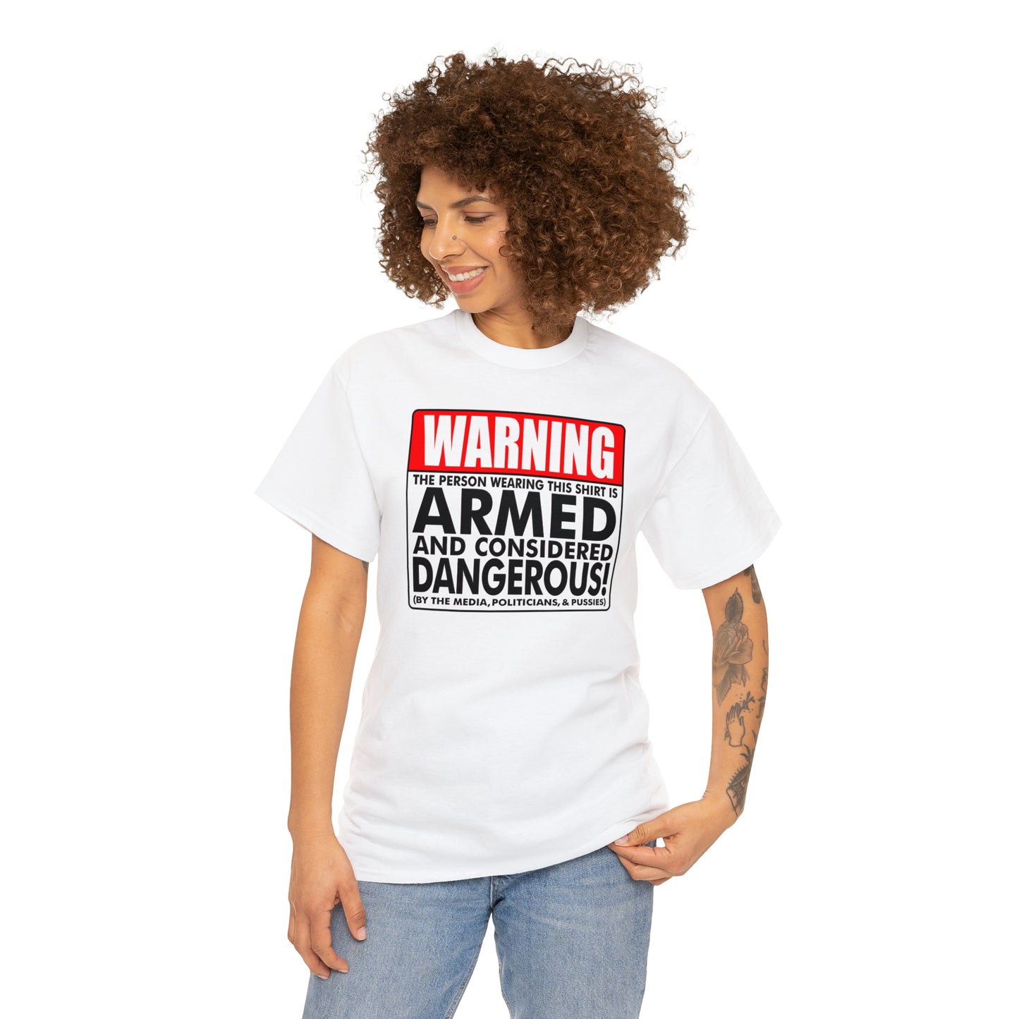 Armed & Dangerous? Unisex Heavy Cotton Tee