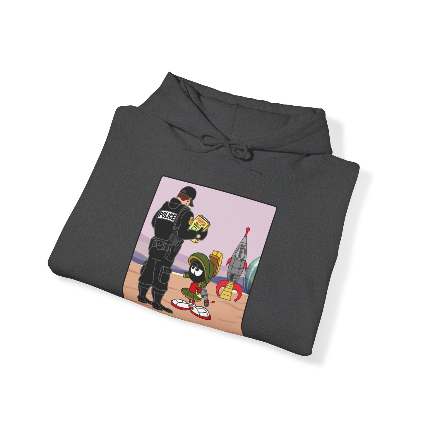 red Flagged & Green! Unisex Heavy Blend™ Hooded Sweatshirt