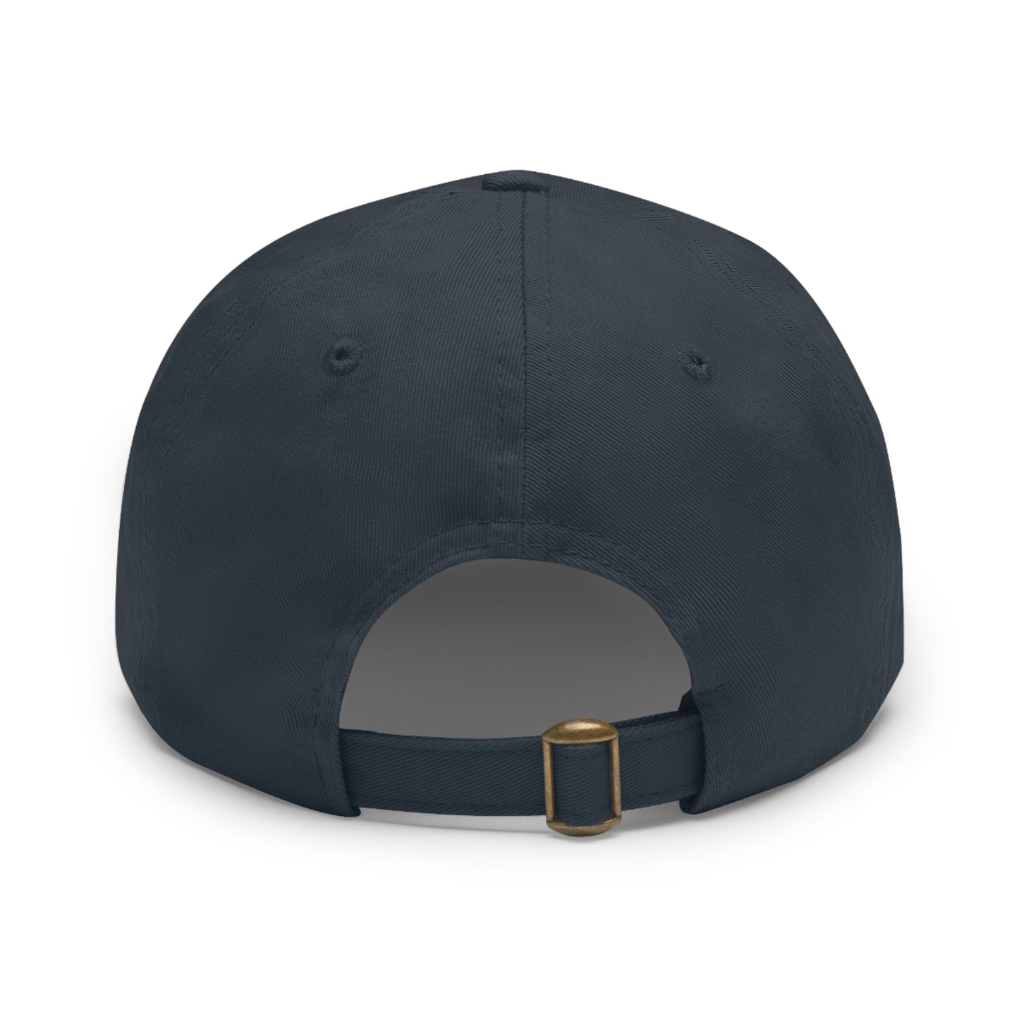 Bow-Wow/Pow-Pow! Dad Hat with Leather Patch (Rectangle)