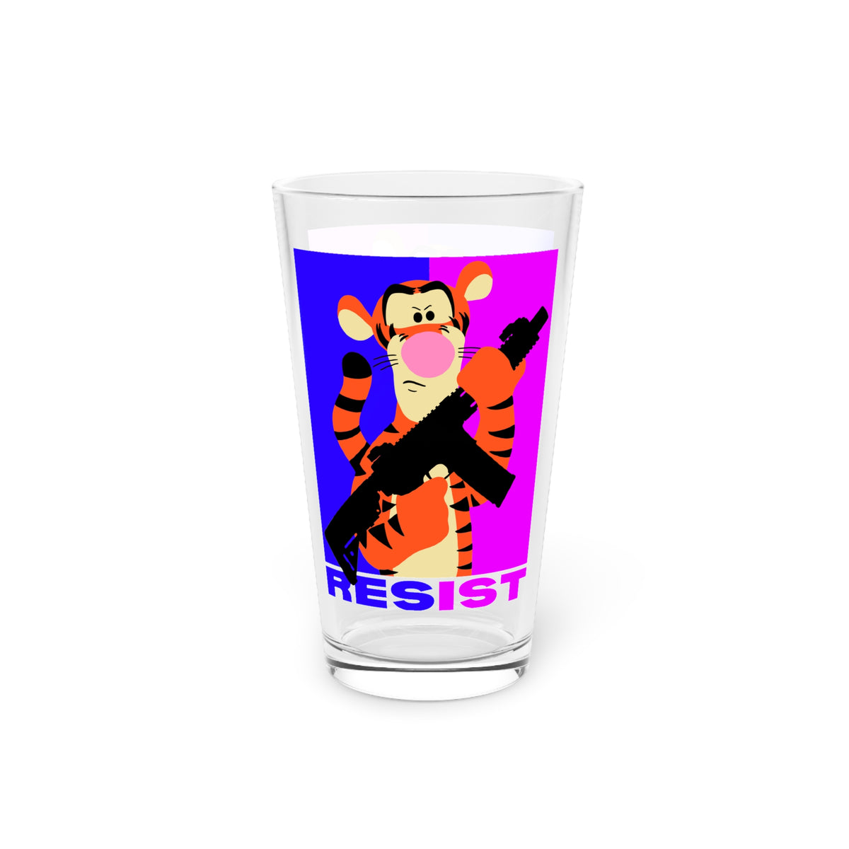 Resist! Pint Glass, 16oz