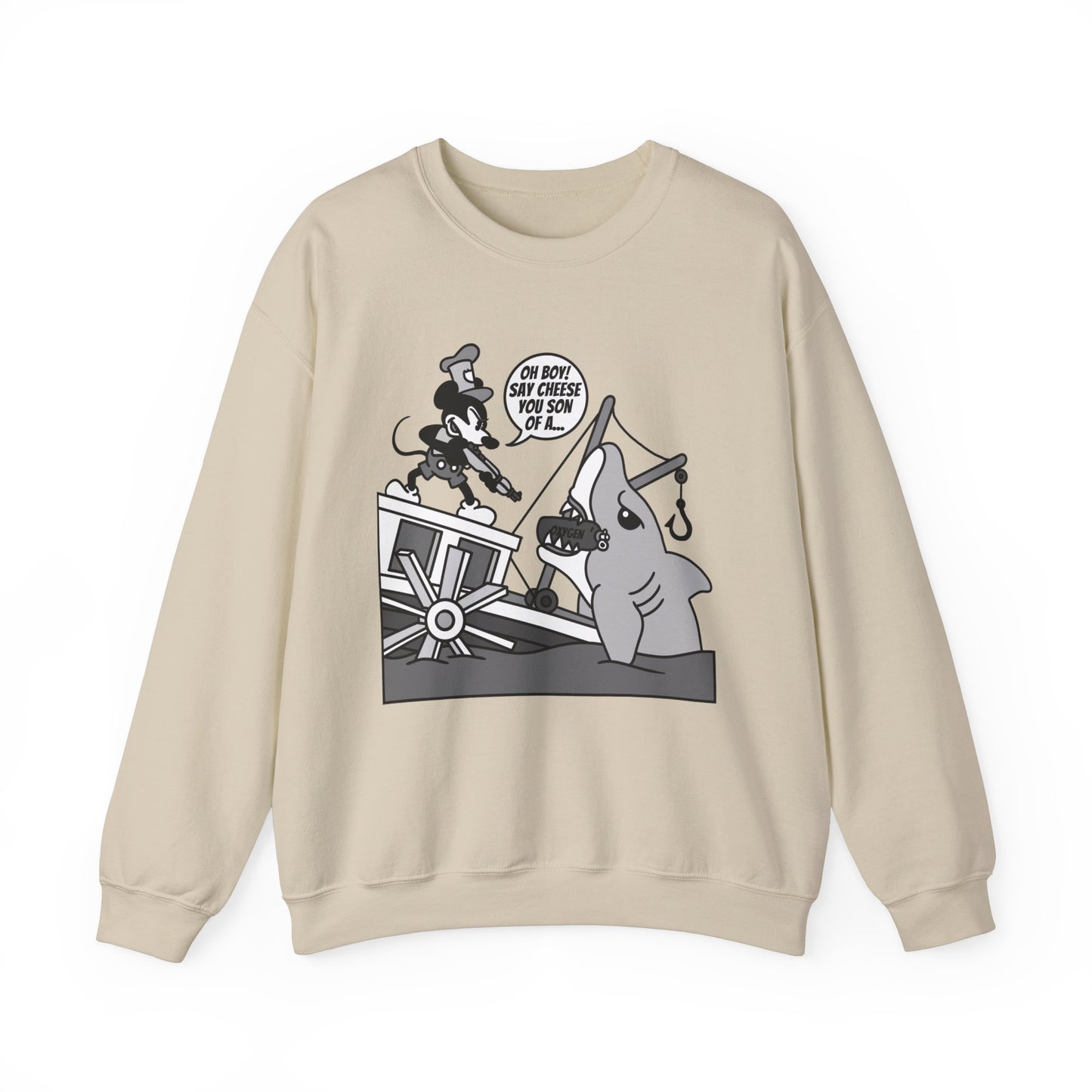 Willie vs. Bruce! Unisex Heavy Blend™ Crewneck Sweatshirt