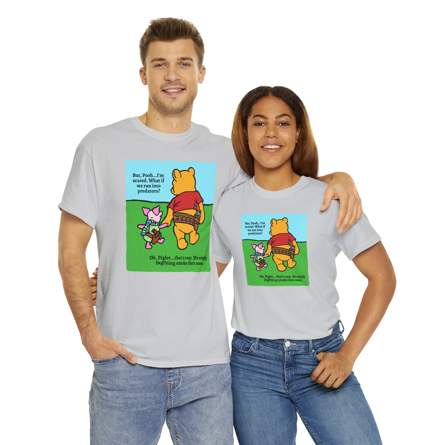 Pew & Piglet Unisex Heavy Cotton Tee